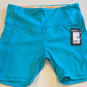 Women's Teal Bike Shorts